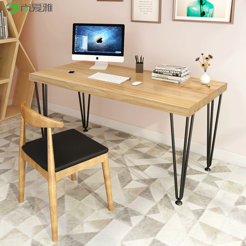 Nordic Desk Computer Desktop Office Office Минималистский студент писательский настольный настольный настольный настольный