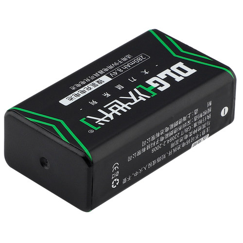 次世代9V充电电池280mAh麦克风8.4V电池万用表充电器套装 - 图3