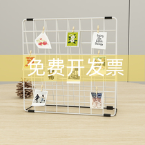 Kindergarten Work Show Rack Beauty Work Ornament Hair Clip Earrings Hanging Rack Stall Office Table Photo Grid Rack