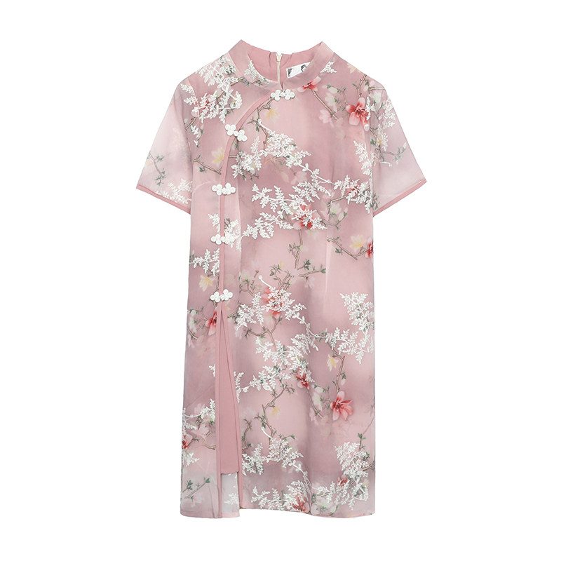 女孩夏季新品加大加肥民族风连衣裙 胖女孩服饰连衣裙