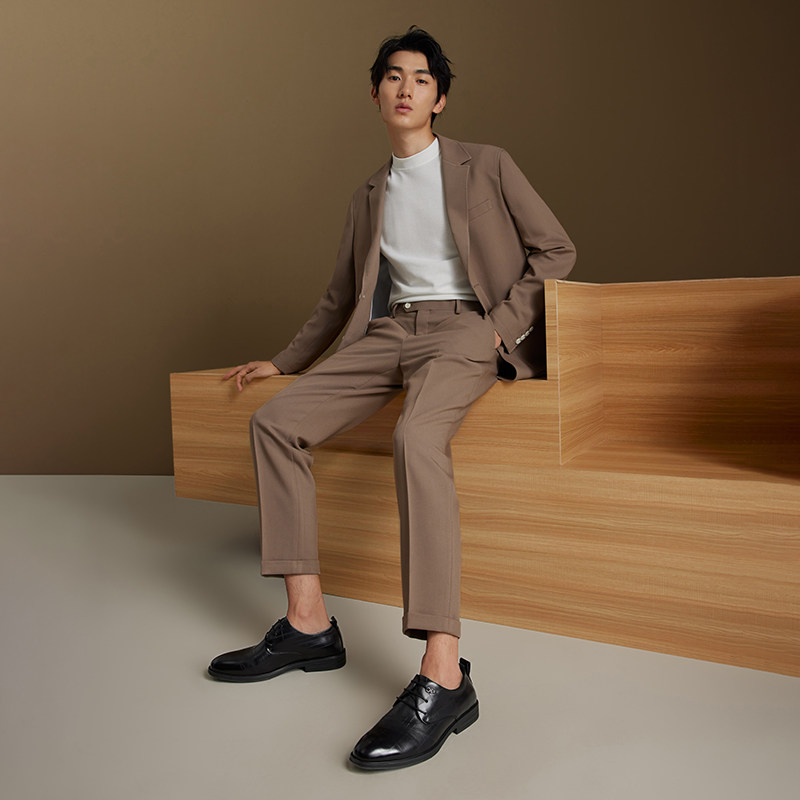 红蜻蜓2022秋季新款商务正装男男鞋 红蜻蜓男鞋正装皮鞋