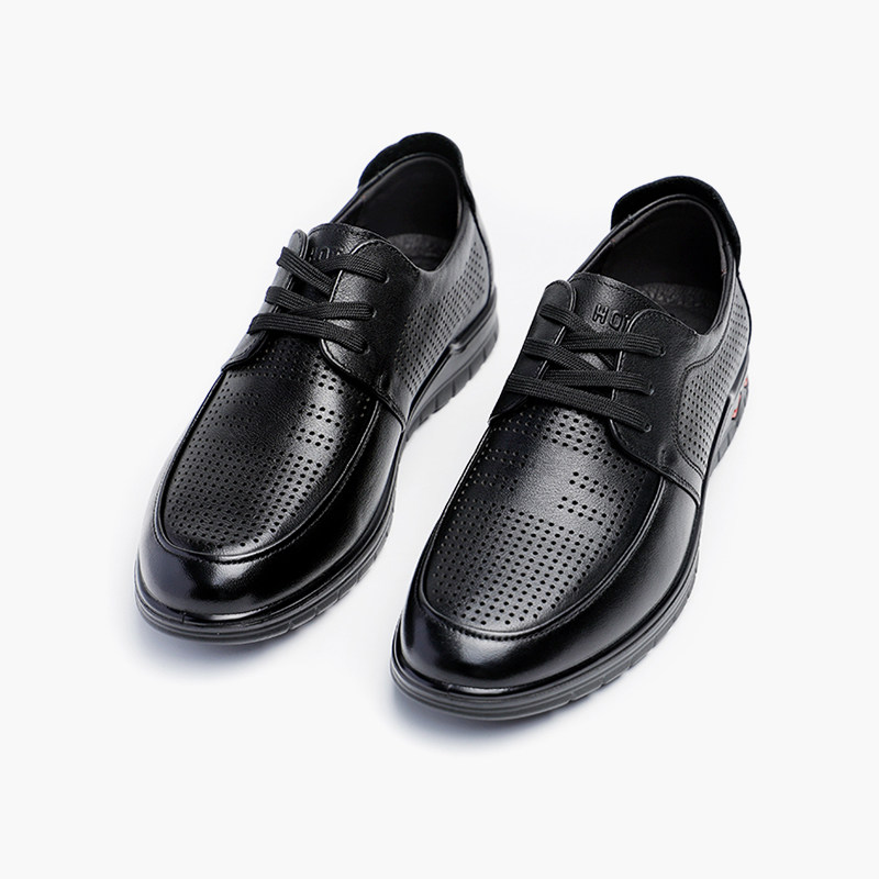  红蜻蜓男鞋休闲皮鞋