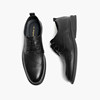 Red Dragonfly formal leather shoes are hollow and breathable