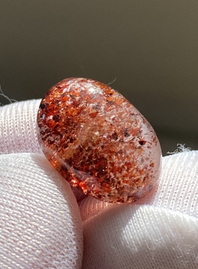 天然水晶草莓晶吊坠裸石蛋面DIY水晶饰品可做戒指项链一物一图