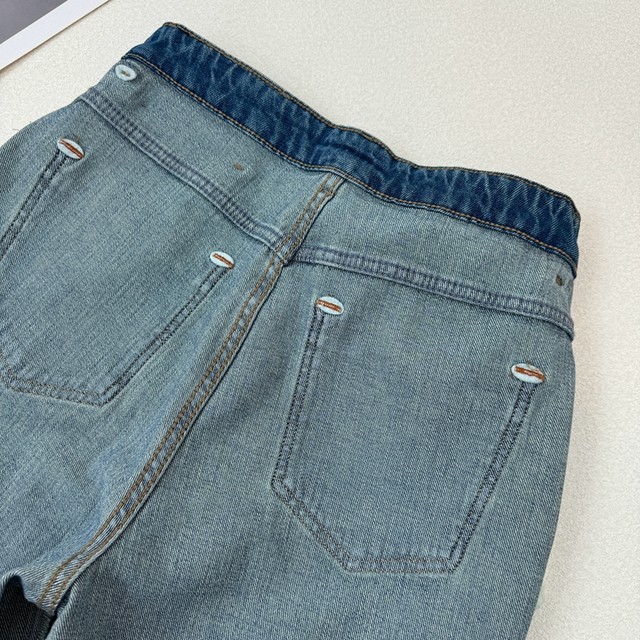 High waisted slimming straight jeans for petites