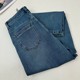 High waisted slimming straight jeans for petites