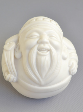 陶瓷寿星摆件工艺品礼物送老人