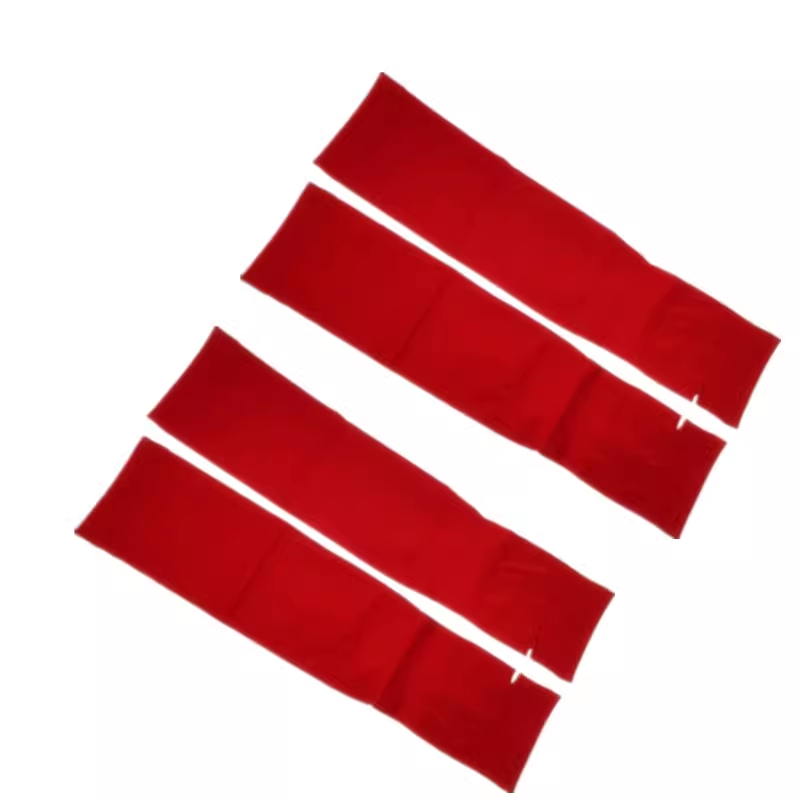 露指防晒护手臂袖套男女生通用表演出跳舞蹈摆拍红色手袖套冰袖子,淘宝优惠券,粉丝福利购,淘宝优惠卷