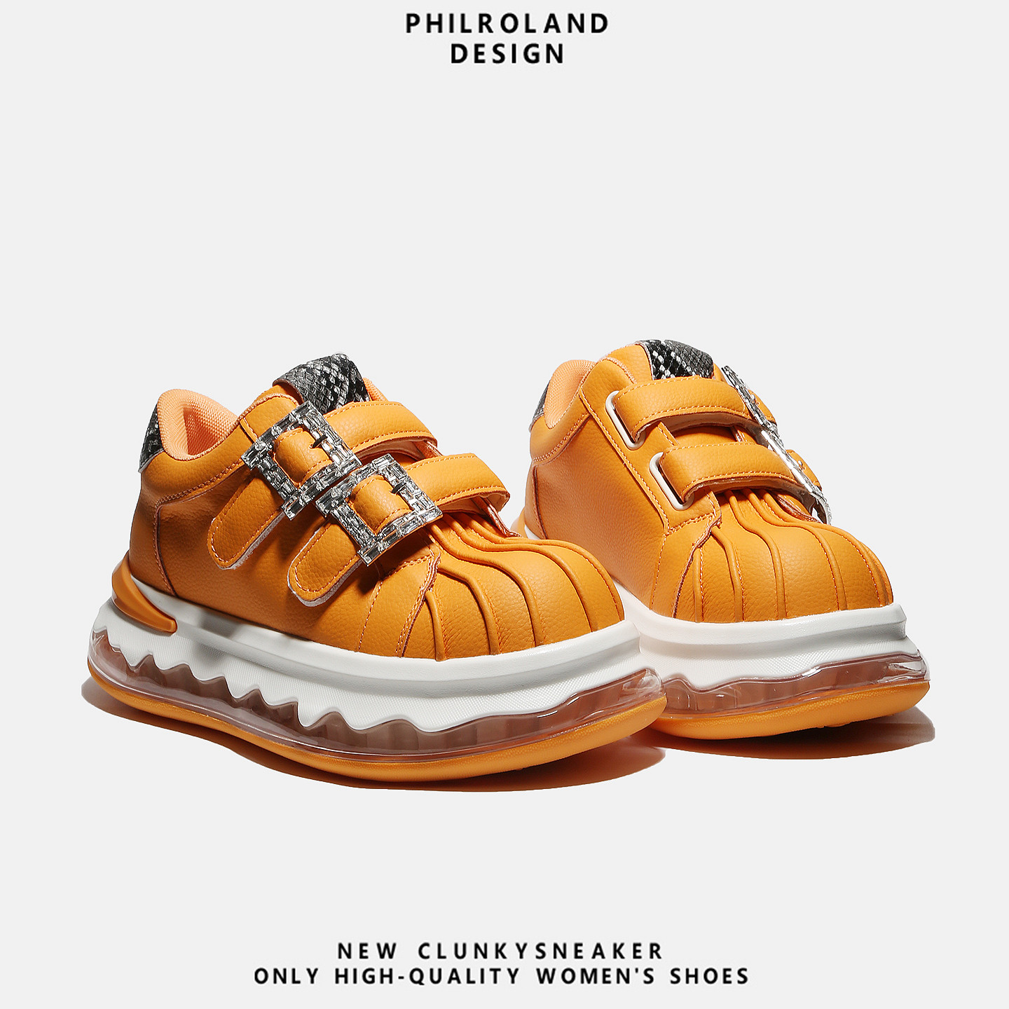 【蜜桔软糖】小众潮牌贝壳头面包板鞋女百搭厚底气垫魔术贴休闲鞋,淘宝优惠券,粉丝福利购,淘宝优惠卷