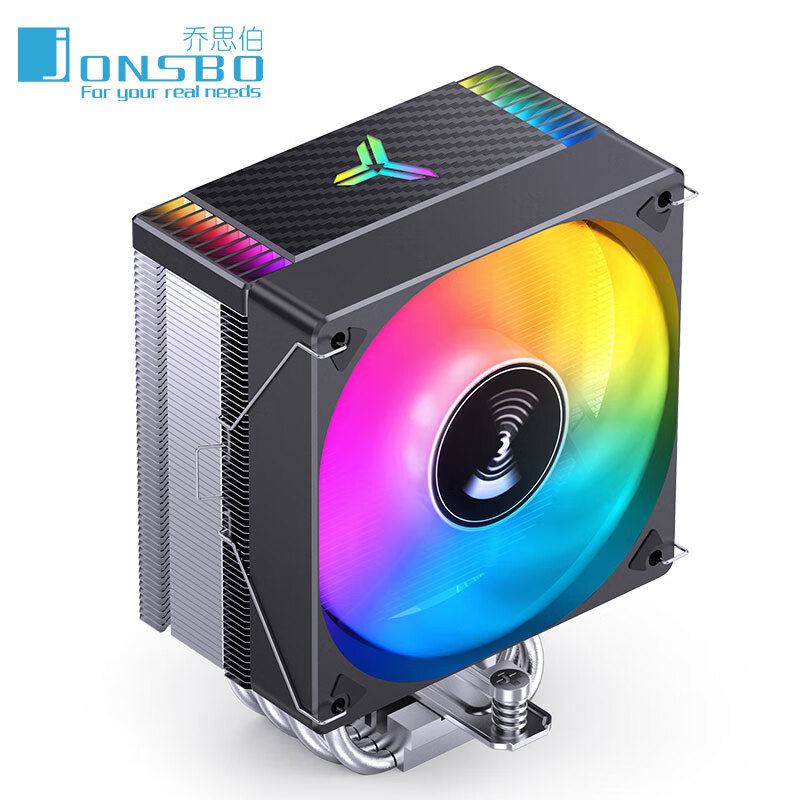 乔思伯 CR-1000MAX散热器六铜管CPU风冷电脑风扇CR1000塔式散热器 - 图0