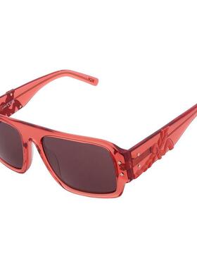 代购MCM男女太阳镜防紫外线棕色镜片非偏光55mm镜片宽度方形