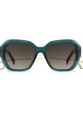 代购Missoni女士太阳镜防紫外线遮光渐进式镜片轻盈佩戴方形