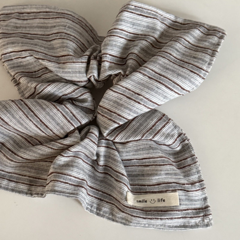 韩系甜美百搭条纹大肠发圈方巾发夹新款高颅顶发箍扎马尾头绳发饰,淘宝优惠券,粉丝福利购,淘宝优惠卷