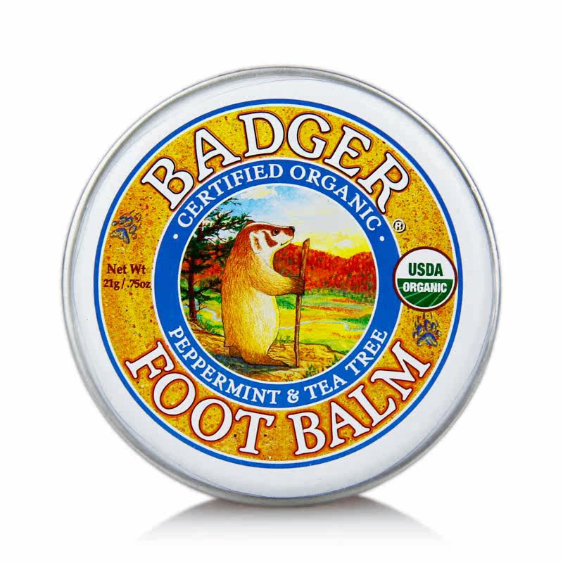 美国经典badger /贝吉獾脚跟龟裂膏 美满仓母婴足霜