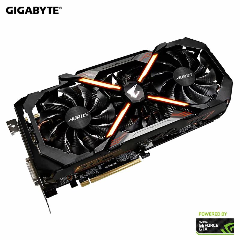 技嘉 AORUS GTX1080Ti 雕牌 萤火虫 小雕 显