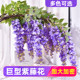 Simulated Arbor Wisteria Flower Landscape Decoration Painting