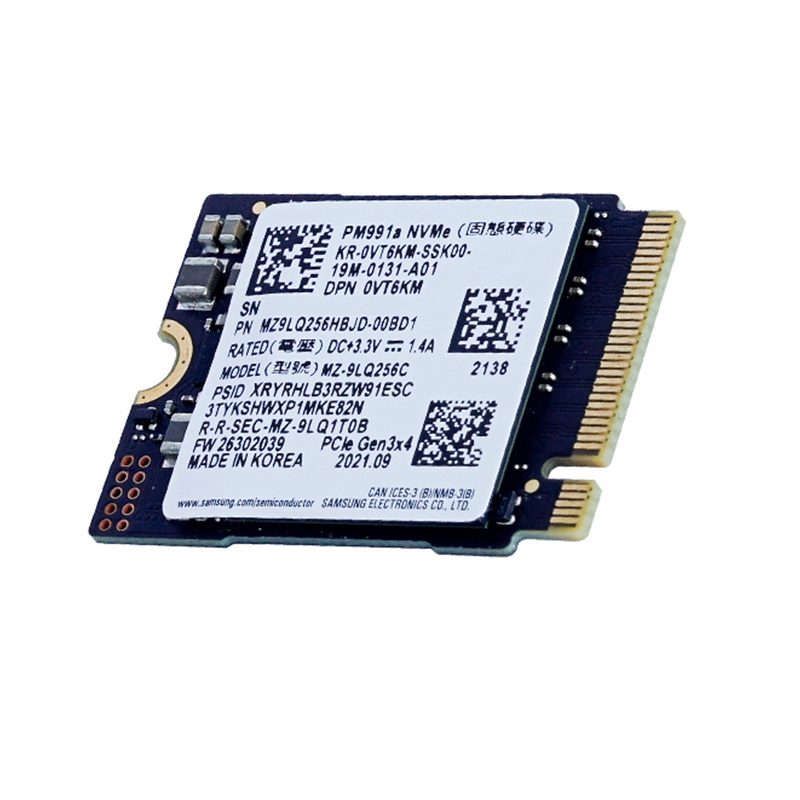 适用三星PM991A 256G 512G 1T 2230 PCIE NVME固态硬盘SSD 128G - 图2