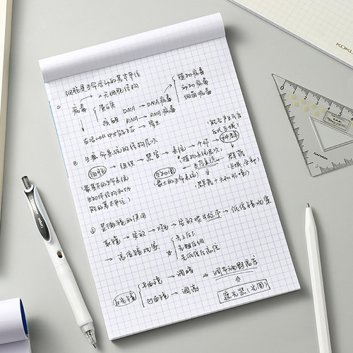 KOKUYO国誉草稿本gambol拍纸本B5笔记本横线空白本上翻本子学生用数学考研草稿纸演草纸白纸本 - 图0