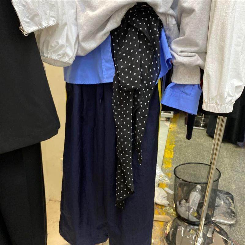 纯欲风性感豹纹波点丝巾秋冬新款百搭时尚小众高级感可当腰带ins,淘宝优惠券,粉丝福利购,淘宝优惠卷