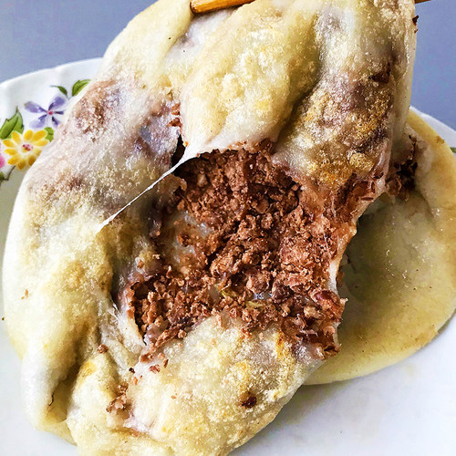 贵州红豆油炸糍粑纯糯米糍手工粑粑贵州湖南特产四川湖北豆沙粑 - 图0