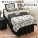 Light luxury high-end beauty bed cover four-piece set high-end beauty salon special massage sheets four seasons universal head treatment summer