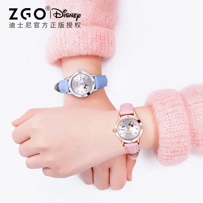 zgo迪士尼小学生电子防水可爱手表 zgo正港铂丽时国产腕表