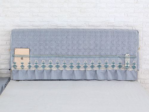 包邮床头罩1.8米床1.5米床欧式全包加厚纯棉床头套软包布艺防尘罩 - 图2