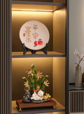 节节高升招财摆件开业乔迁大吉礼