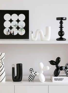 北欧现代高档抽象艺术品装饰摆件