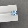 Large 5.54 carat natural Santa Mara aquamarine oval