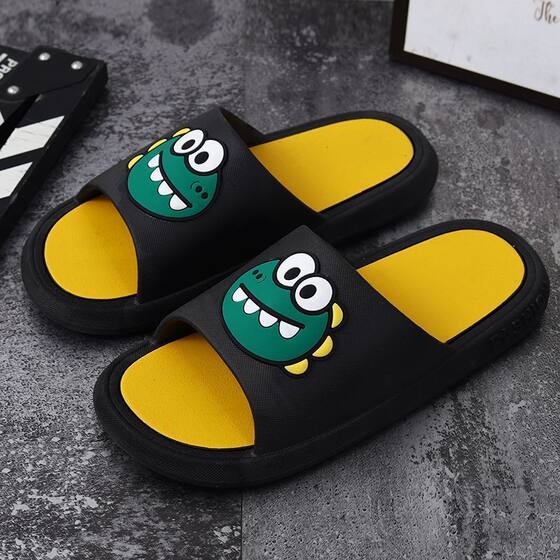 Non-slip and anti-odor cartoon slip-ons for all seasons