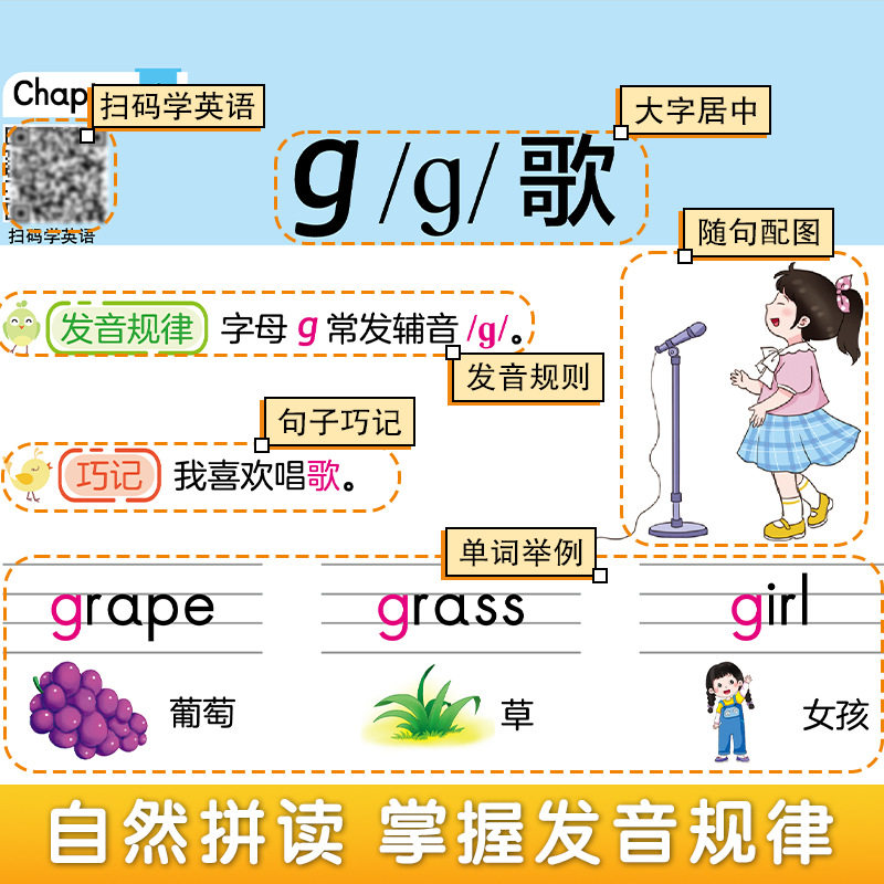 趣味学音标48个国际音标卡片英语自然拼读零基础入门速记小学单词,淘宝优惠券,粉丝福利购,淘宝优惠卷