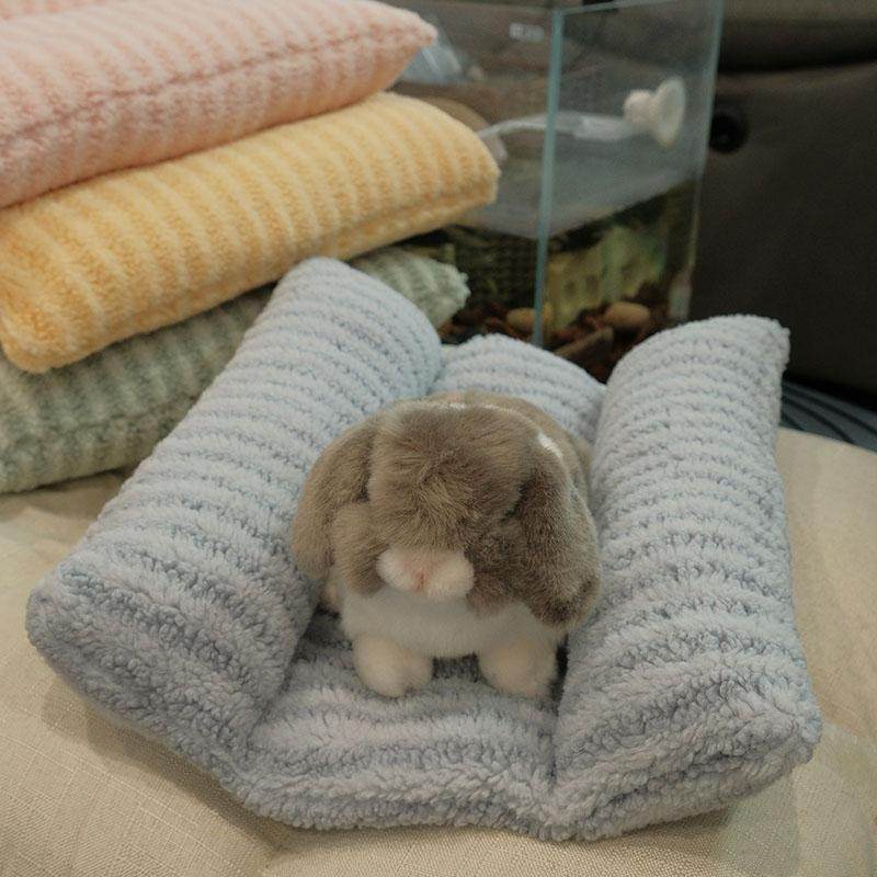 兔子趴趴垫保暖冬天兔子垫子兔子夹夹垫侏儒兔冬季加绒垫垂耳兔垫,淘宝优惠券,粉丝福利购,淘宝优惠卷