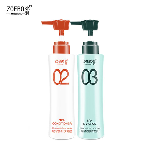 zoebo正品兆宝深层营养无硅油洗发水护发素小蛮腰温和滋养洁净 - 图0