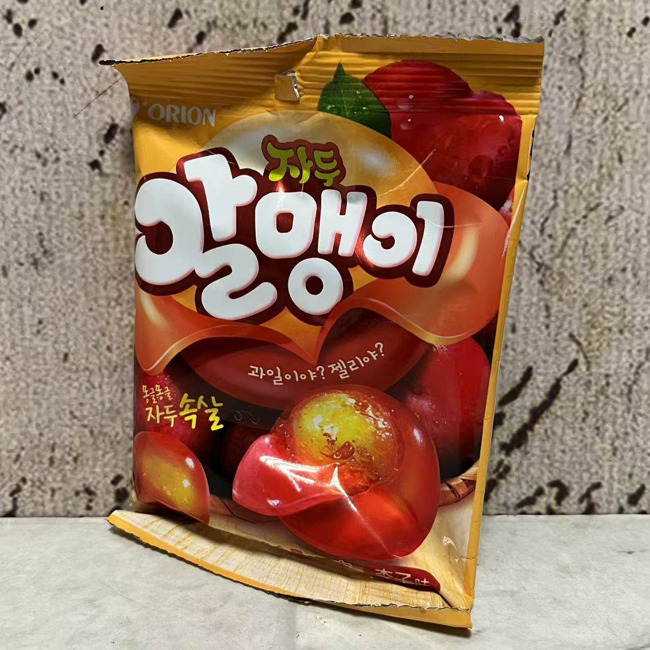 临期裸价特卖 韩国进口好LI友 剥皮果汁软糖(李子味)67g 休闲零食,淘宝优惠券,粉丝福利购,淘宝优惠卷