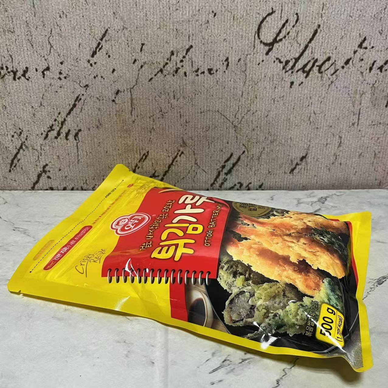 临期裸价特卖 韩国进口不倒翁煎炸粉500g袋装 炸蔬菜炸虾海鲜裹粉,淘宝优惠券,粉丝福利购,淘宝优惠卷