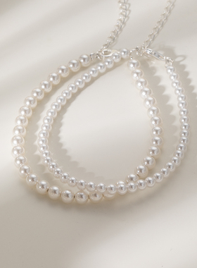 猫蛰S925纯银施家珍珠手链