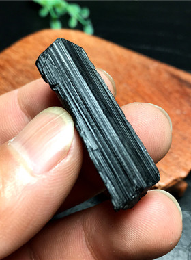 黑水晶黑碧玺吊坠摆件电气石原石