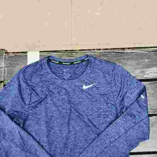 Nike耐克秋冬男子运动训练健身跑步防晒速干透气长袖DD4755 - 图0