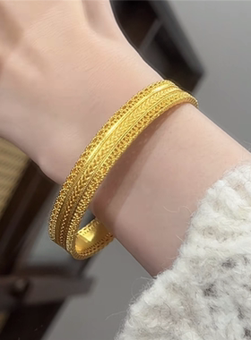 爆款花丝镂空暴富腰缠万贯戒指男