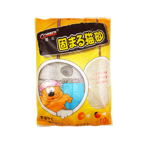 酷比柠檬味膨润土除臭猫砂10L吸水结团强除异味低粉尘猫沙8kg包邮 - 图3
