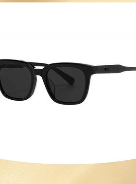 帕莎太阳镜偏光方形简约女墨镜