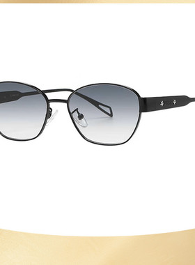 帕莎太阳镜偏光圆形简约女款墨镜