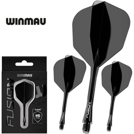 PDC英国WINMAU Fusion No6 Shape威马 6号小方形飞镖翼一体飞镖叶
