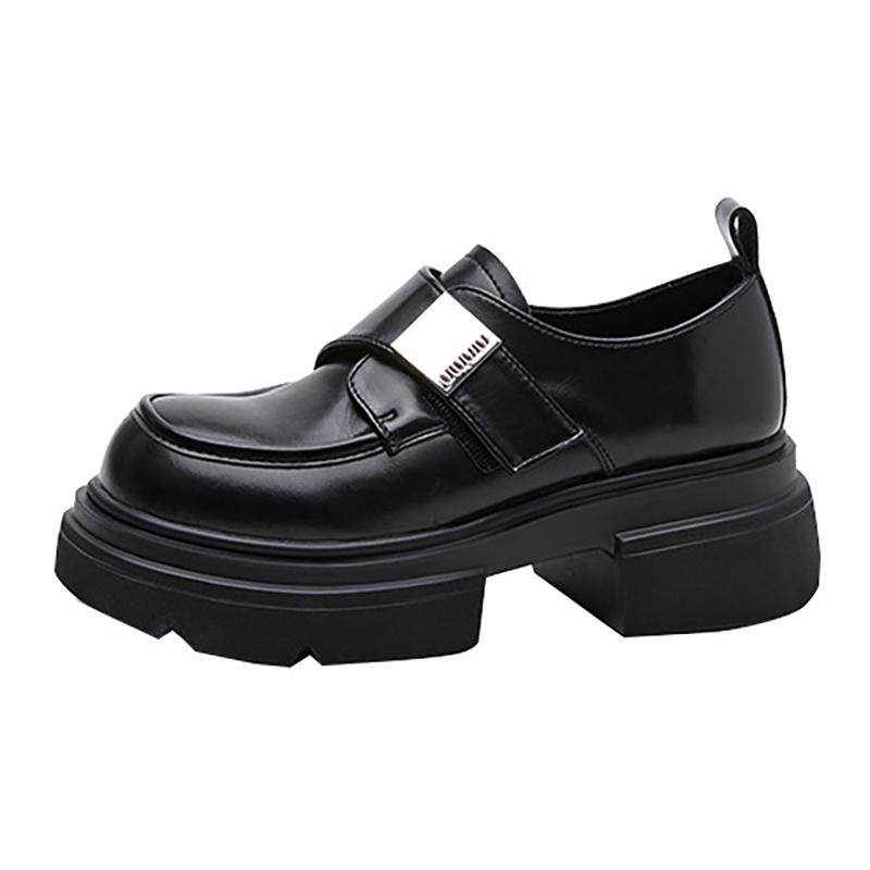 小码乐福鞋女313233小个子真皮2025年春秋爆款JK增高单鞋小皮鞋34,淘宝优惠券,粉丝福利购,淘宝优惠卷