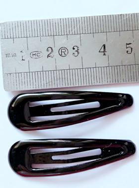 简洁风黑色儿童舞蹈头饰品
