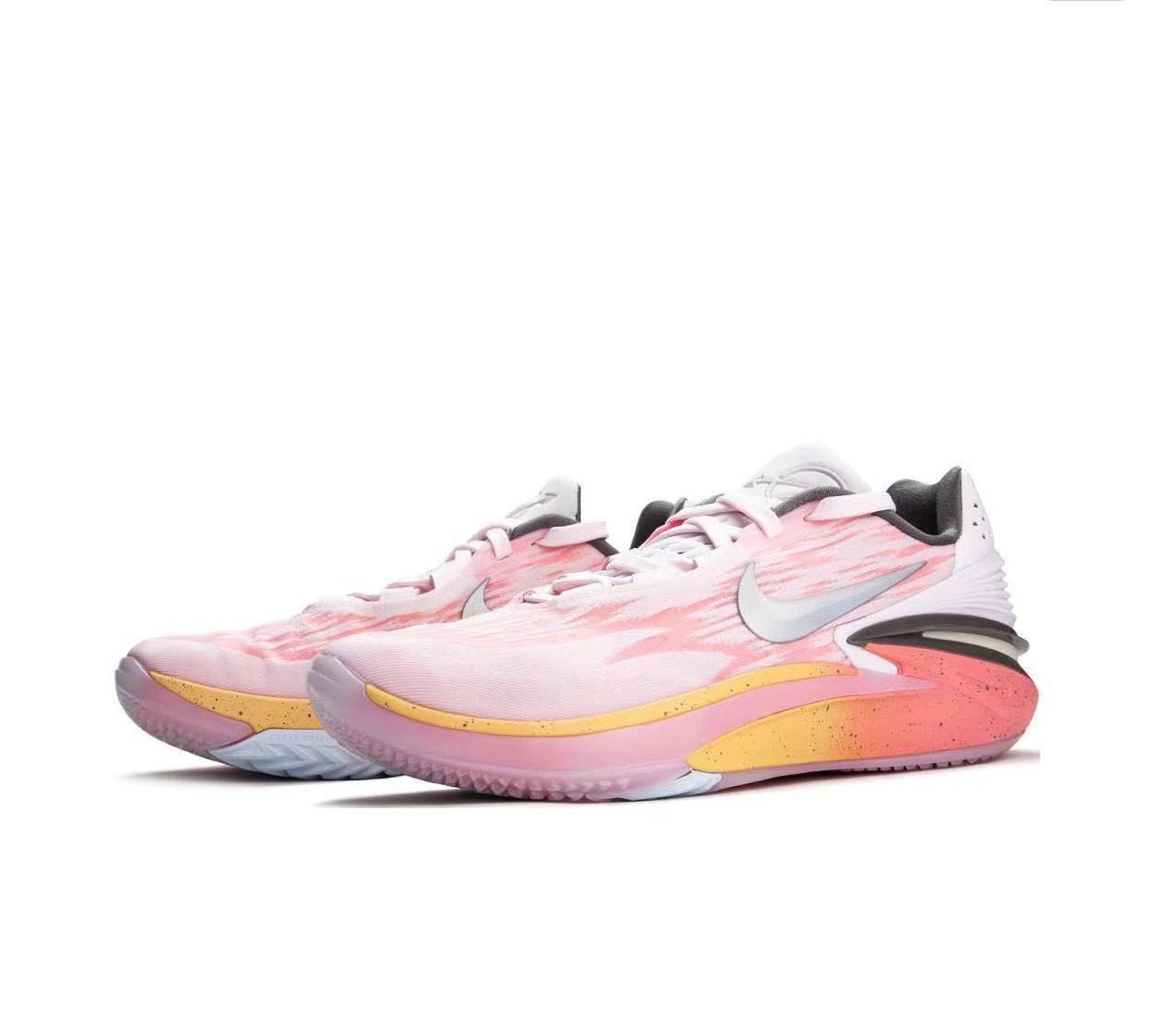 耐克Nike Air Zoom GT Cut2粉色乳腺癌 耐磨低帮篮球鞋DJ6013-602