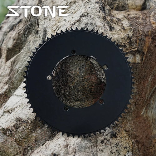 STONE DW BCD144死飞职业场地车队训练用单速牙盘片7075封闭TRACK - 图2