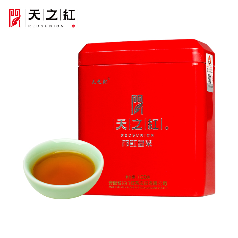 天之红祁门红茶新茶特级新茶祁红皇茶100g-图0