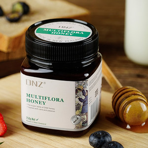 DNZ新西兰纯正原装进口百花多花种蜂蜜天然蜂蜜花蜜农家自产250g